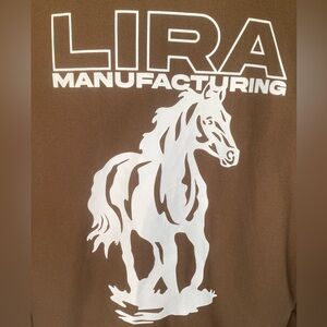 NWT LIRA Utility Brown Jacket Horse Equestrian lightweight silk lined M/L